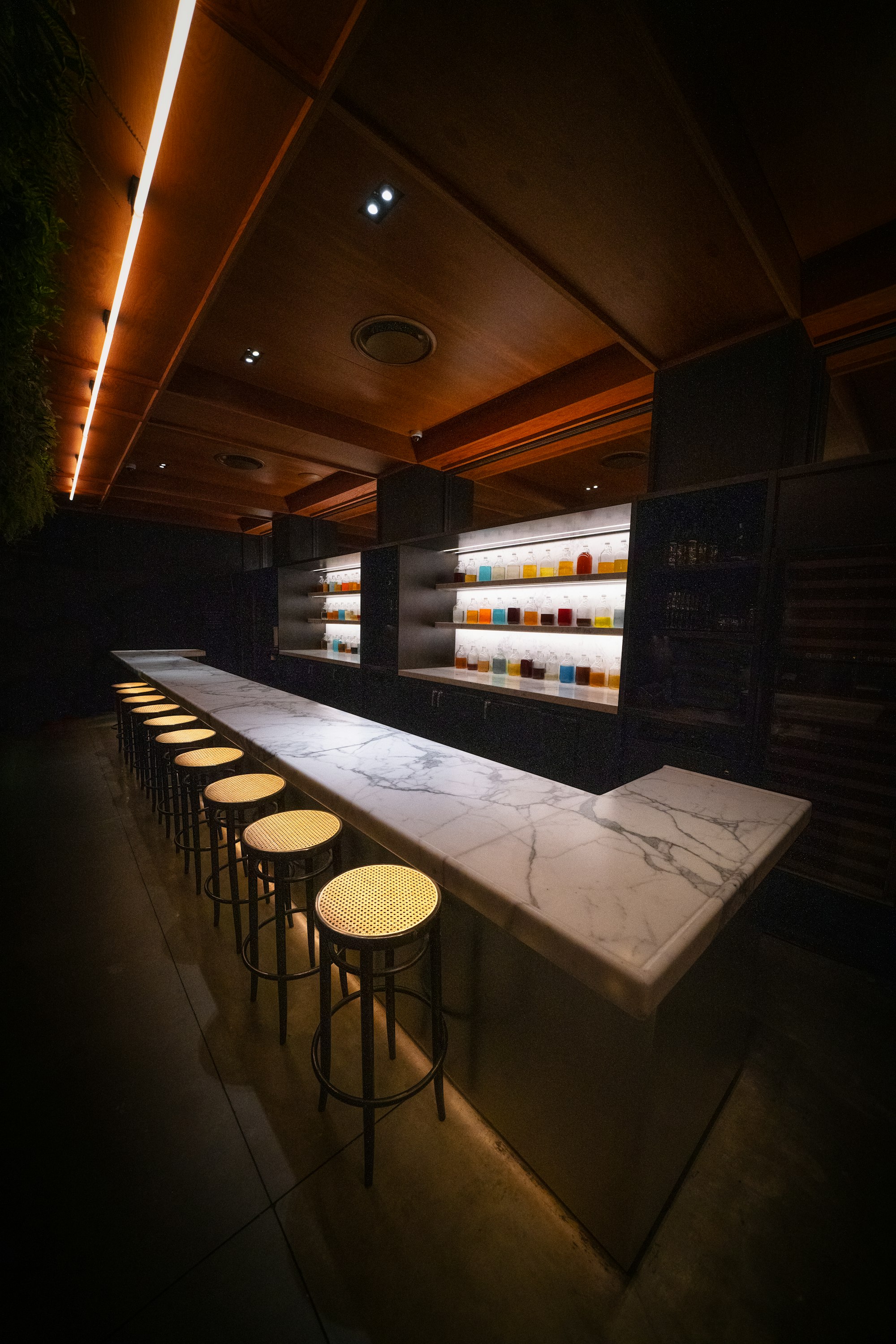 Photo: Intricate Explorer / Unsplash Marble cocktail bar at PUBLIC Hotel in New York